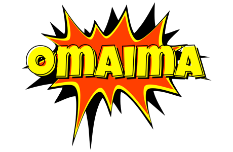 Omaima bazinga logo