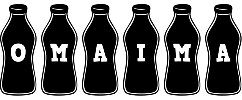 Omaima bottle logo