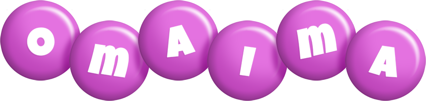 Omaima candy-purple logo