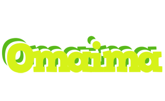 Omaima citrus logo