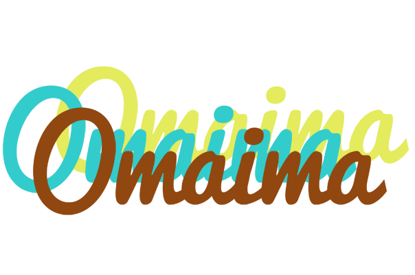 Omaima cupcake logo