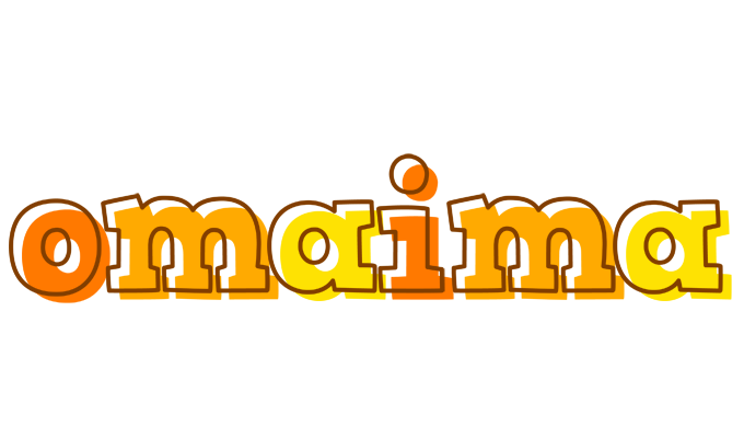 Omaima desert logo