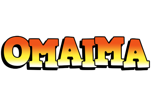 Omaima sunset logo