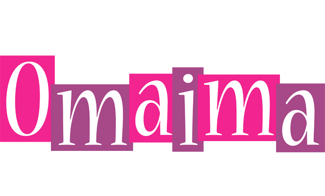 Omaima whine logo
