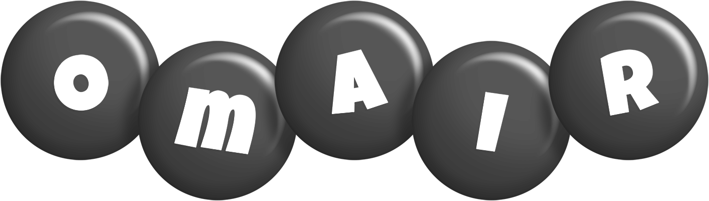 Omair candy-black logo