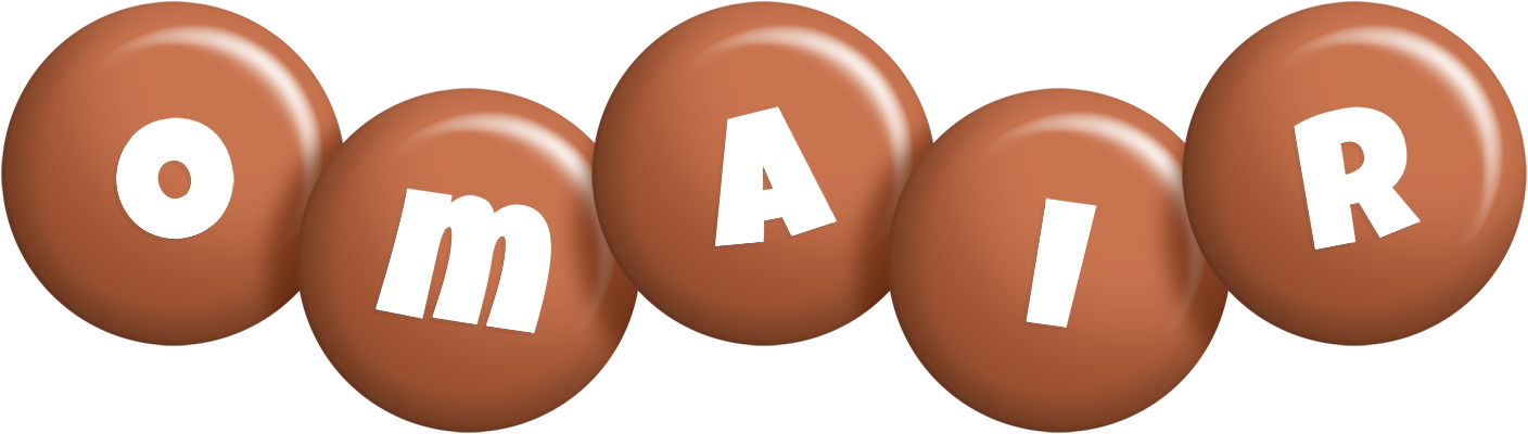 Omair candy-brown logo