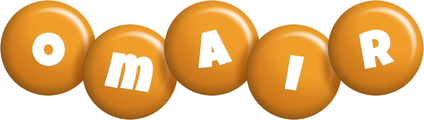 Omair candy-orange logo