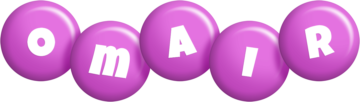 Omair candy-purple logo