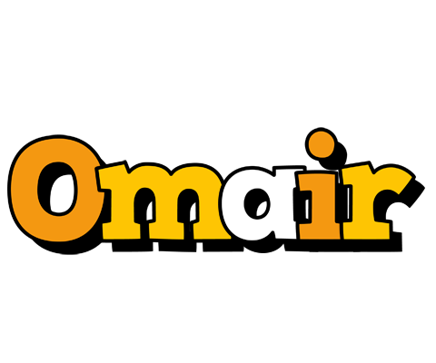Omair cartoon logo