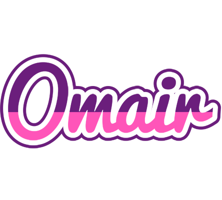 Omair cheerful logo