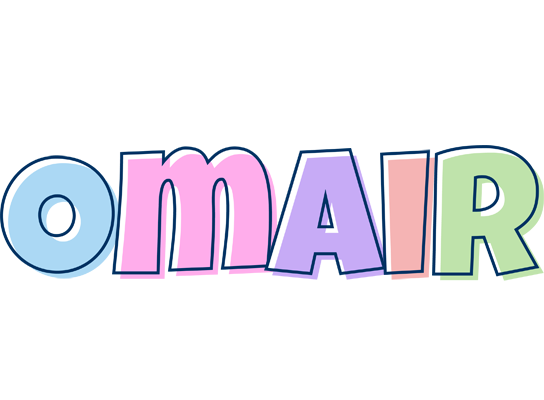 Omair pastel logo