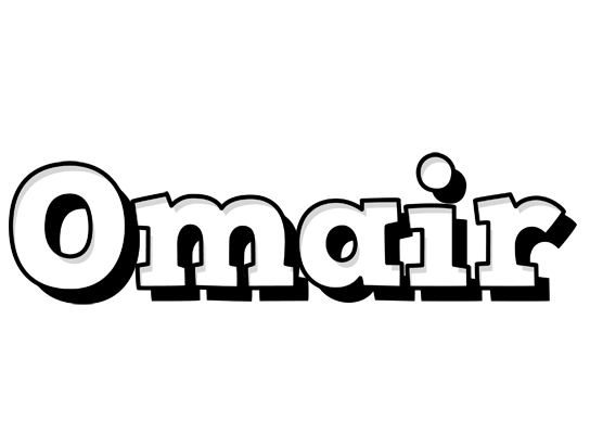 Omair snowing logo