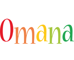 Omana birthday logo