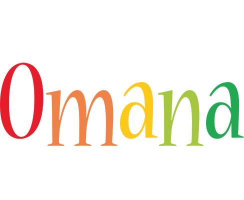 Omana birthday logo