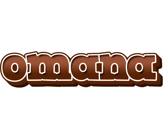 Omana brownie logo