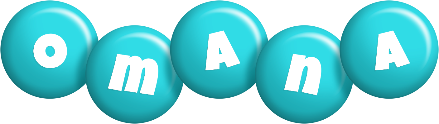 Omana candy-azur logo