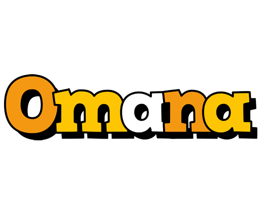 Omana cartoon logo
