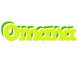 Omana citrus logo