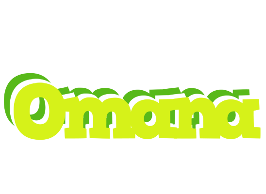 Omana citrus logo
