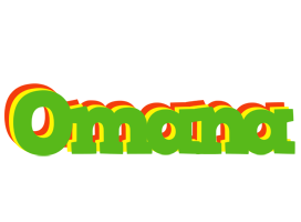 Omana crocodile logo