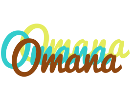 Omana cupcake logo