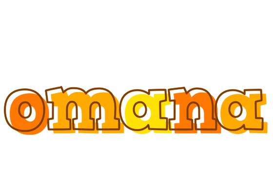 Omana desert logo