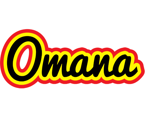 Omana flaming logo