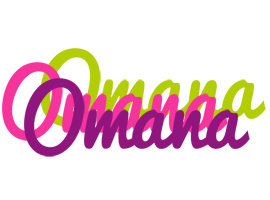 Omana flowers logo