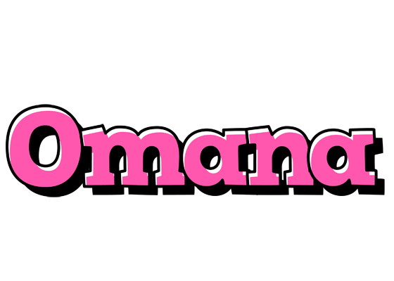 Omana girlish logo