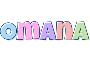 Omana pastel logo