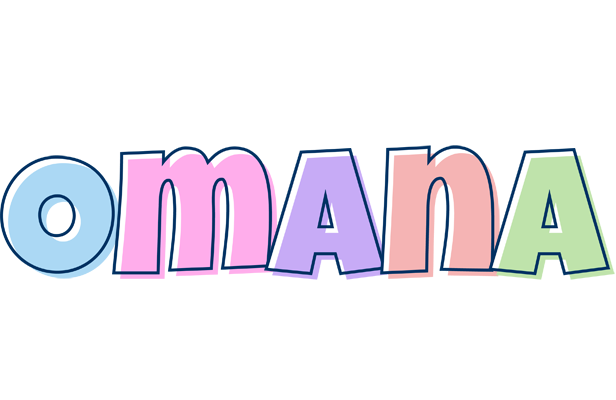 Omana pastel logo