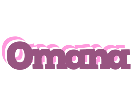 Omana relaxing logo