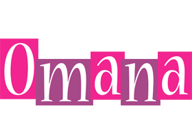 Omana whine logo