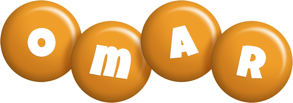 Omar candy-orange logo