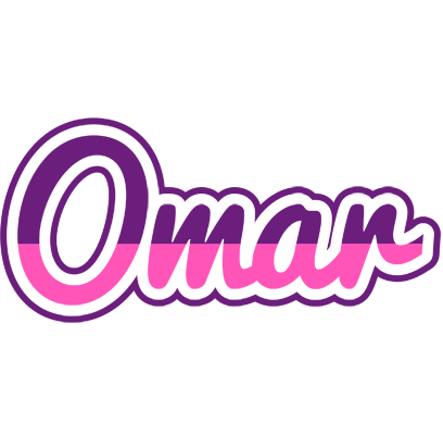 Omar cheerful logo