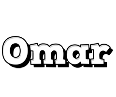 Omar snowing logo