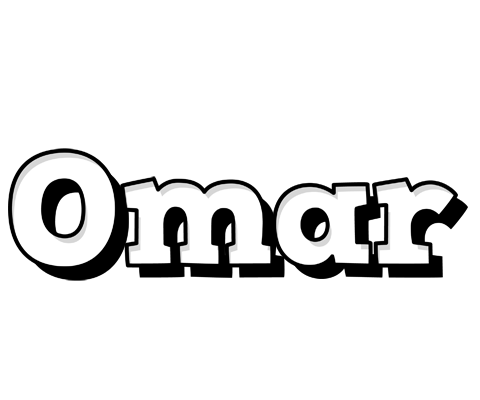 Omar snowing logo