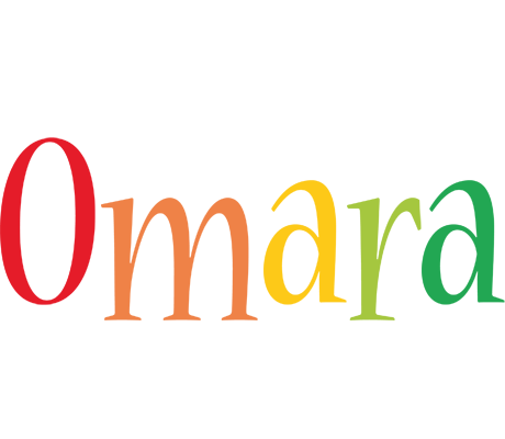 Omara birthday logo