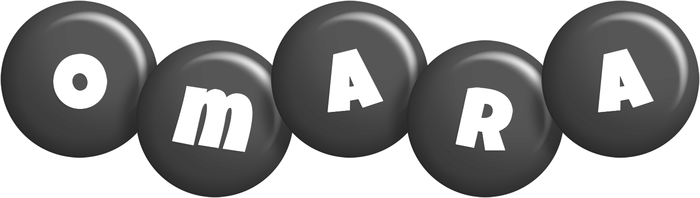 Omara candy-black logo