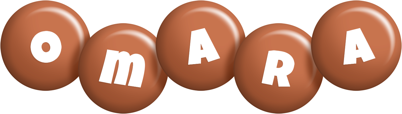 Omara candy-brown logo