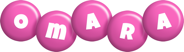 Omara candy-pink logo