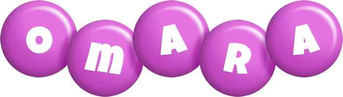 Omara candy-purple logo