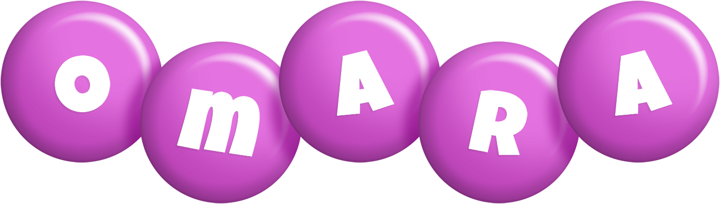 Omara candy-purple logo