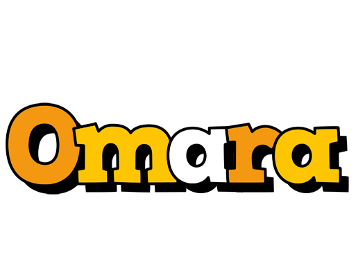 Omara cartoon logo