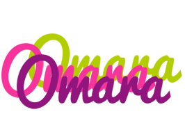 Omara flowers logo