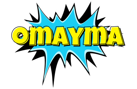 Omayma amazing logo