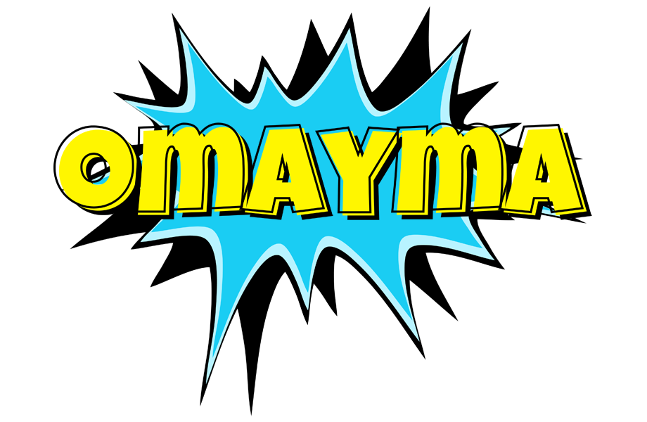 Omayma amazing logo