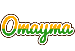 Omayma banana logo