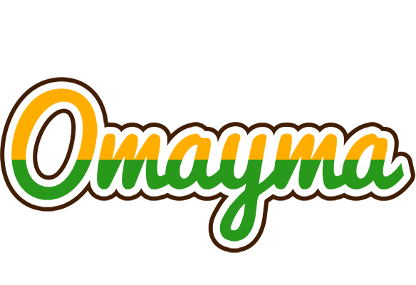 Omayma banana logo