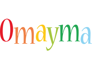 Omayma birthday logo